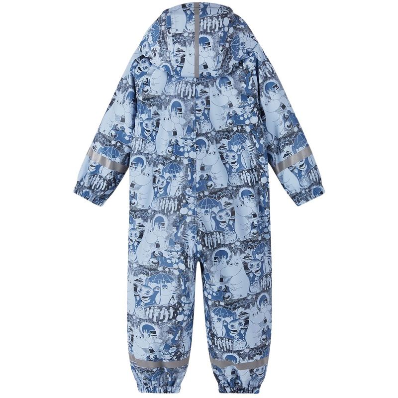 Reima Moomin Rapakko regndress til småbarn, Airy Blue