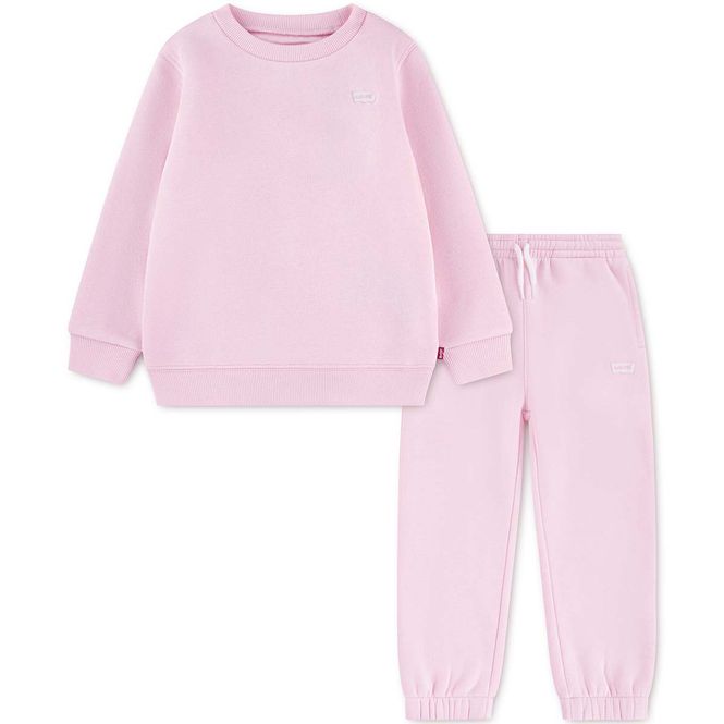 Hovedbilde Levis joggedress-sett til barn, Crystal Rose