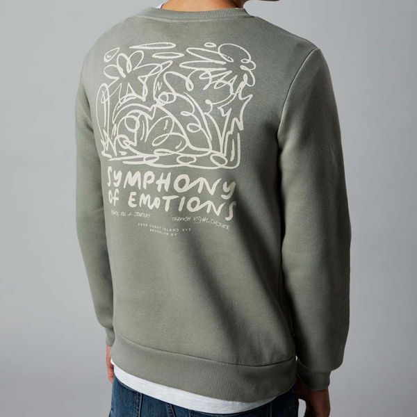 Hovedbilde LMTD Nlmnaugust sweatshirt til barn, Shadow