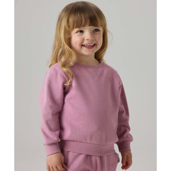 Hovedbilde Name It Nmfvima sweatshirt til småbarn, Mauve ...