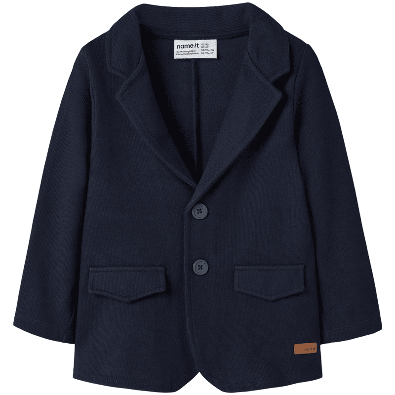 Name It Nmmrobino blazer til småbarn, Navy Blazer