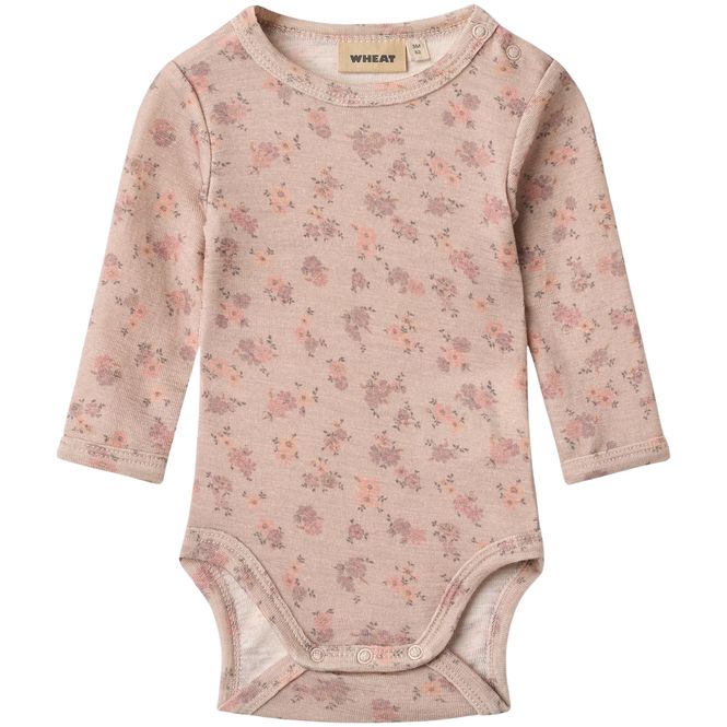 Hovedbilde Wheat Lucca body i ull, Lilac Flowers