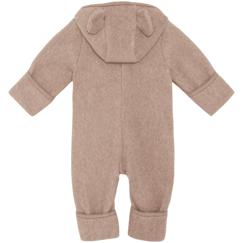 Huttelihut heldress i bomullsfleece, Savannah Melange
