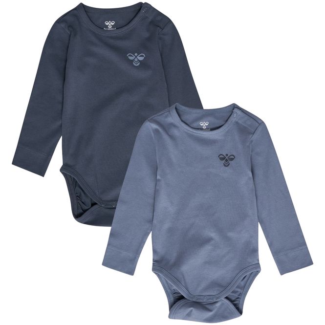 Hovedbilde Hummel Hmlmini 2-pack body, Ombre Blue/Flint ...