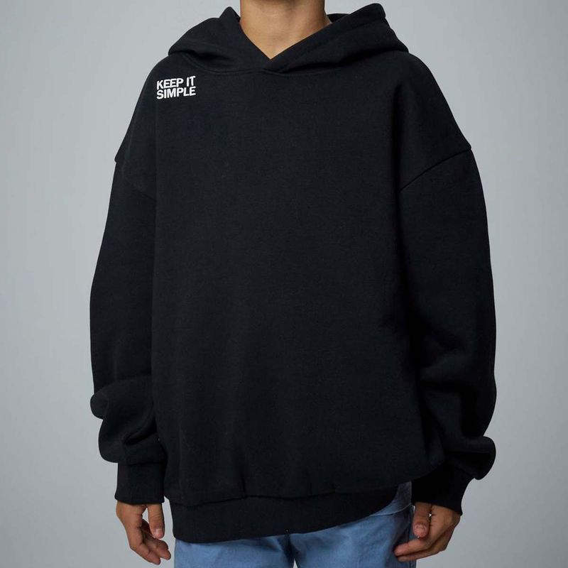 Name It Nkmbronx hettegenser til barn, Black