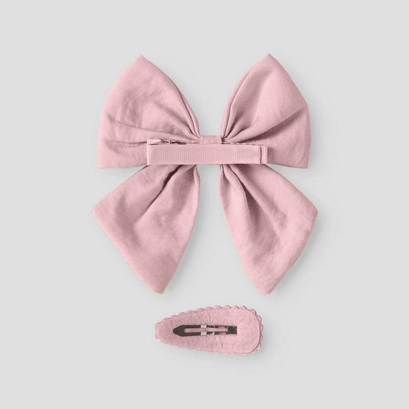 Lil' Atelier Nmfacc Lilja 2-pack hårspenne, Zephyr