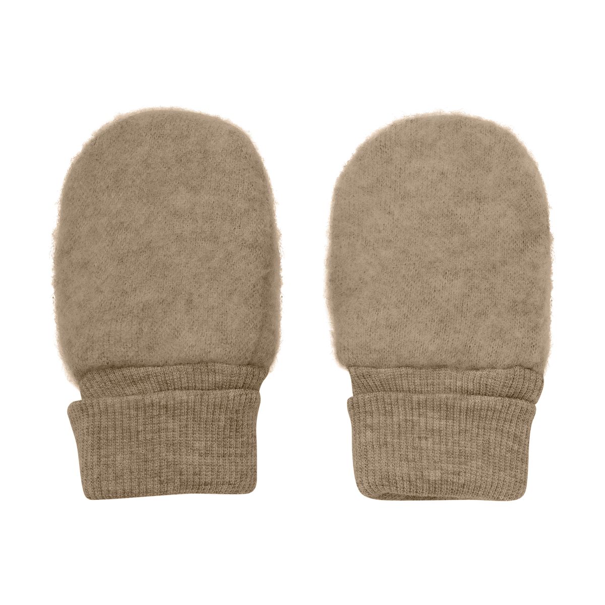 HUTTEliHUT Ullfleece votter 2-lags, Savannah Melange