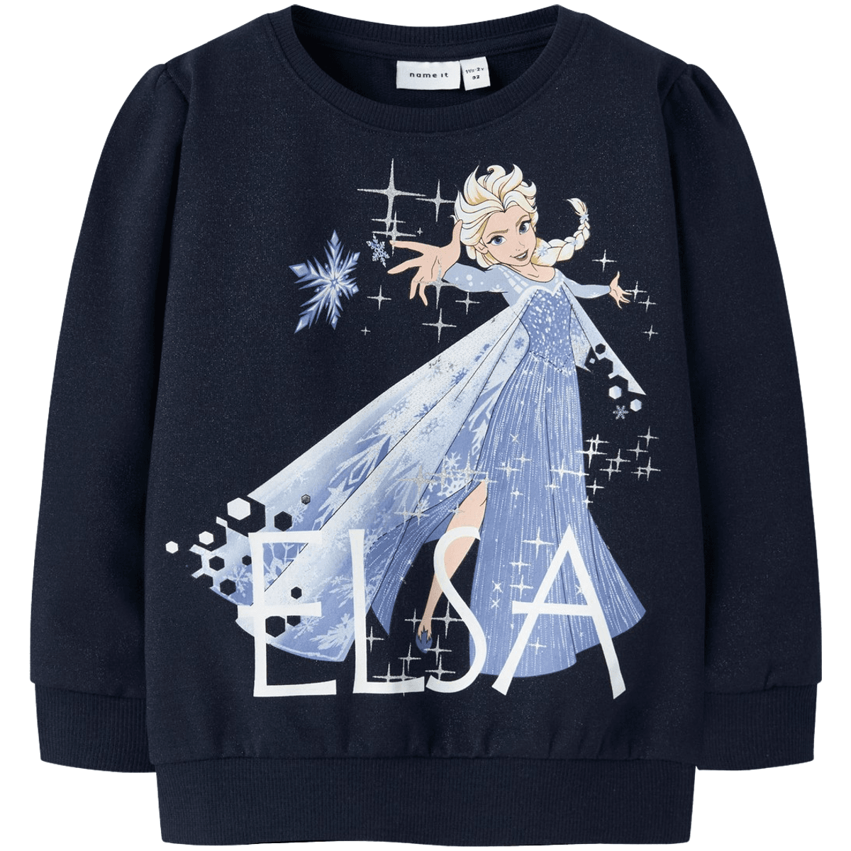 Name It Nmfosina Frozen sweatshirt, Navy Blazer