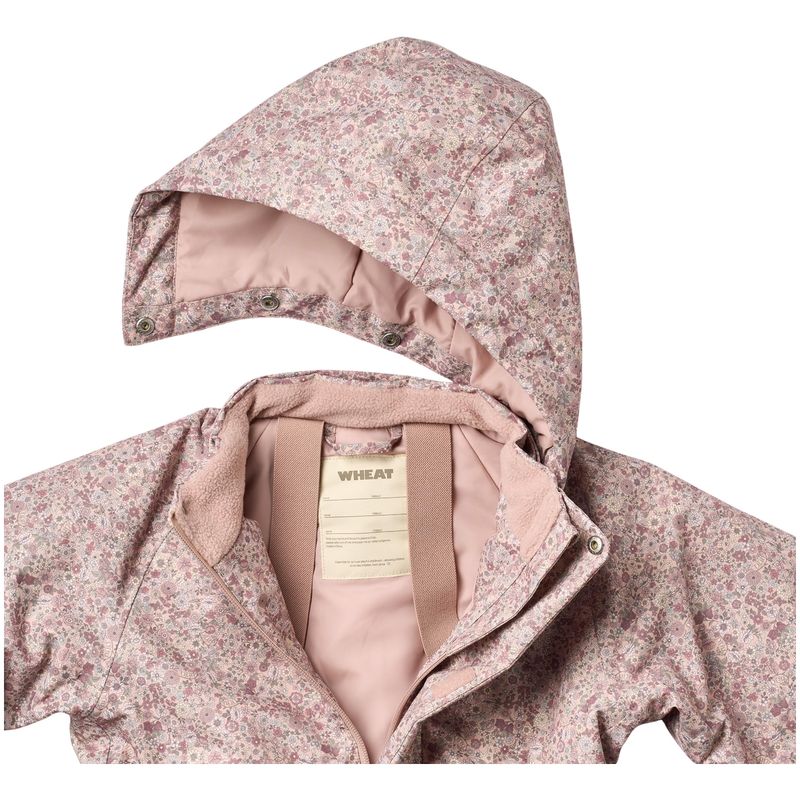 Wheat Miko vinterdress til barn, Rose Dust Flowers
