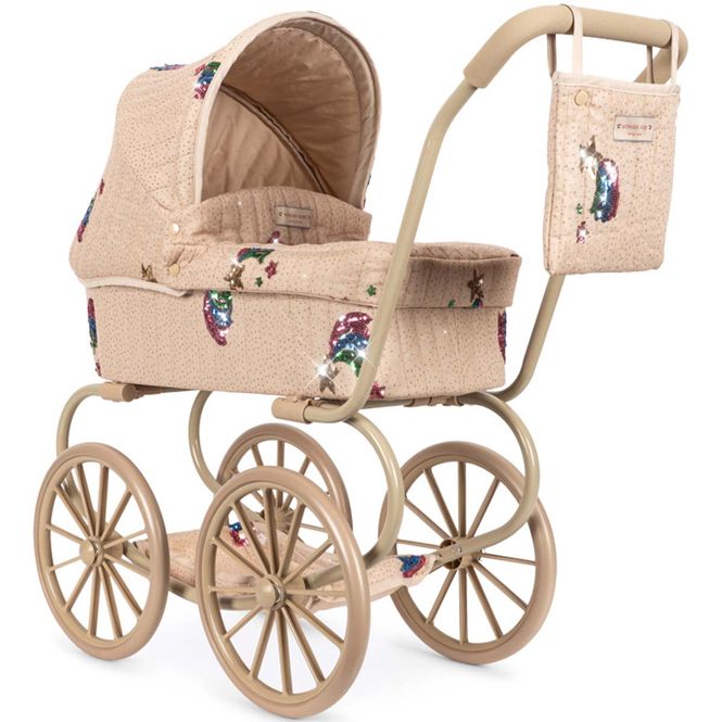 Hovedbilde Konges Sløjd Minnie Tulle dukkevogn, Rainbow Star
