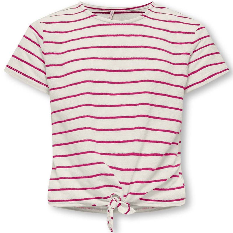 Kids Only Kogjana t-skjorte til barn, Tofu/Pink