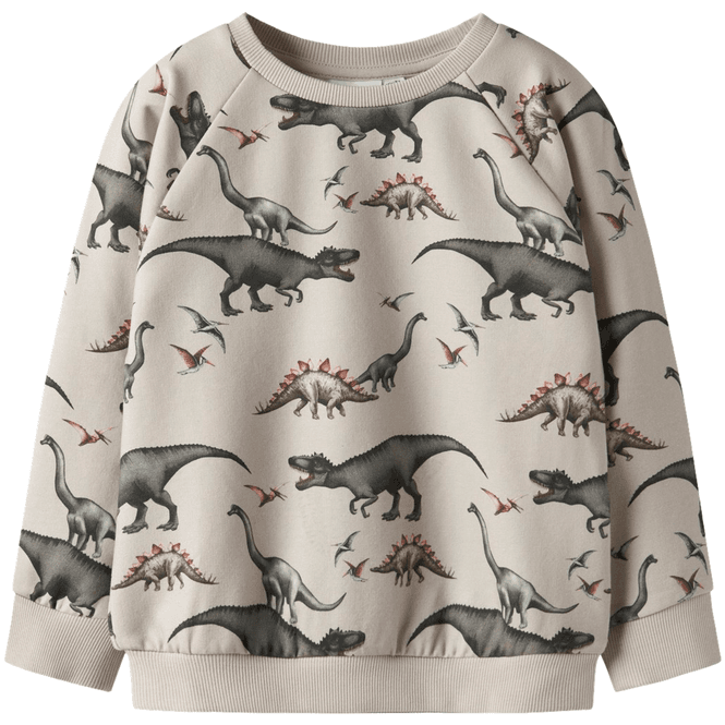 Hovedbilde Name It Nmmbertil sweatshirt til småbarn, Pumice ...