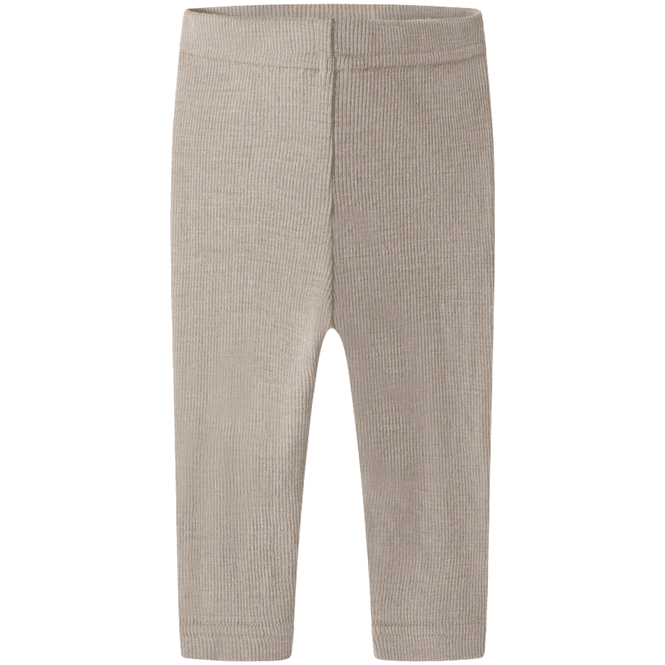 Hovedbilde Lil' Atelier Nbnnalu Rib leggings i ull/modal, ...