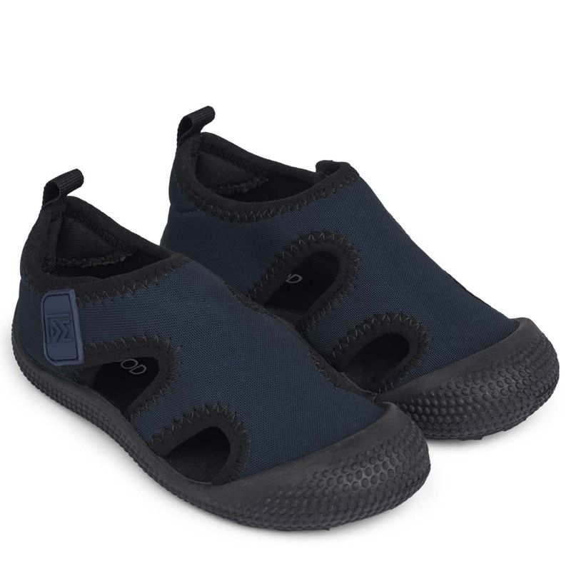 Liewood Sigurd badesko til barn, Black/Navy