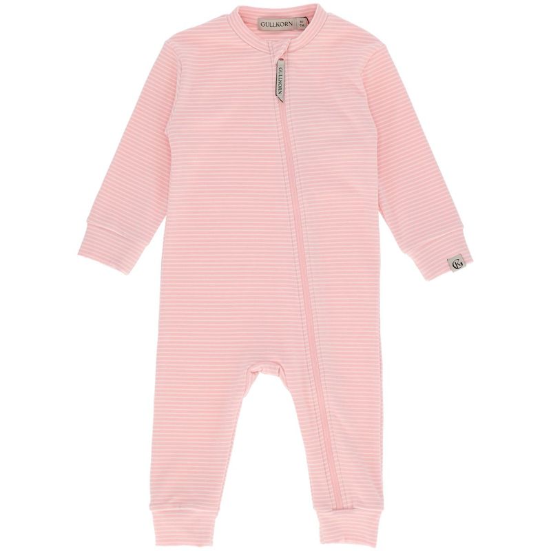 Gullkorn Cactus fleecedress til baby, Frostrosa (S)