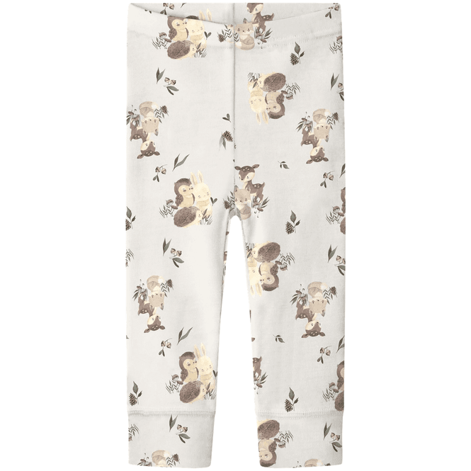 Hovedbilde Name It Nbnwillu Wool leggings til baby, Snow ...