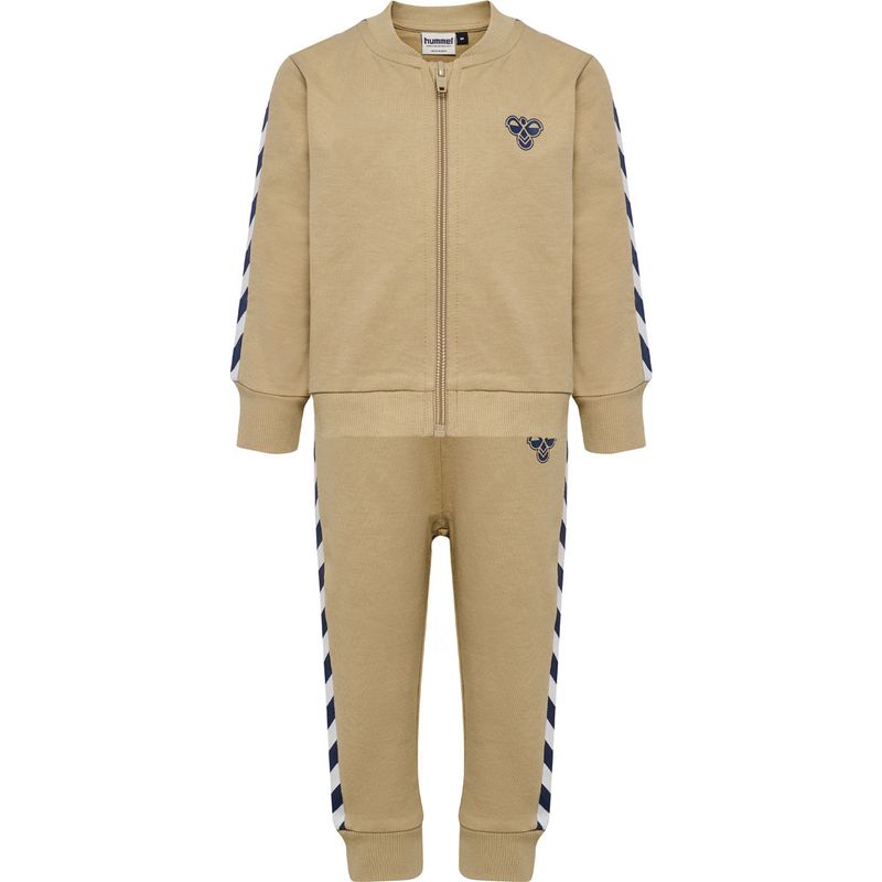 Hummel Chevron joggedress-sett til småbarn, Cornstalk
