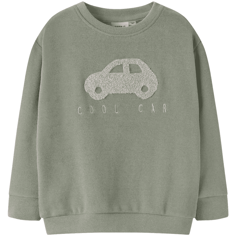 Name It Nmmobear sweatshirt til småbarn, Shadow