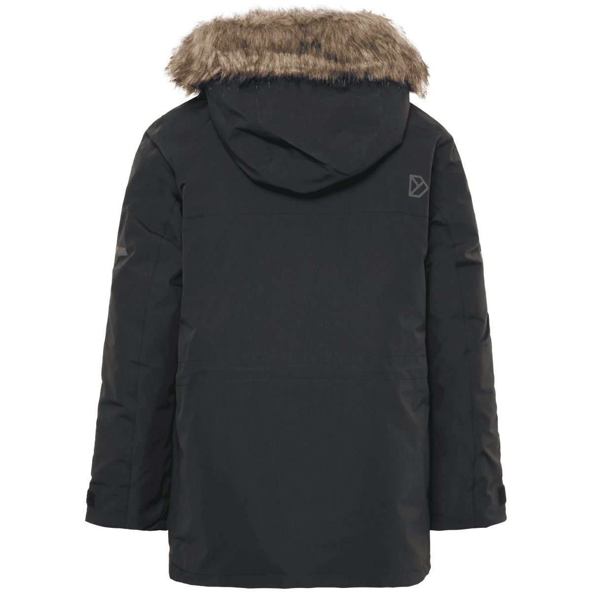 Didriksons Sylvin parkas vinterjakke til barn, Black