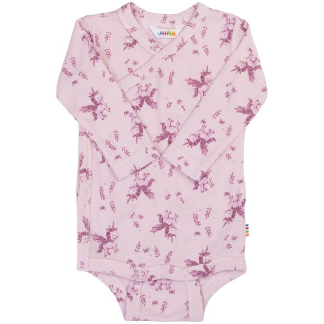 Hovedbilde Joha Unicorn & Dino omslagsbody i bambus, Pink