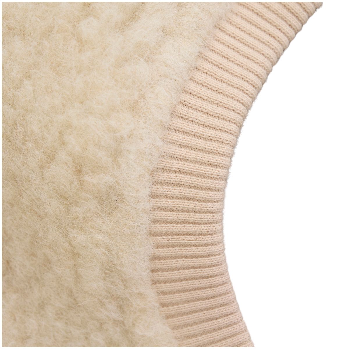 HUTTEliHUT Teddyull Balaclava Bjørn,  Cement