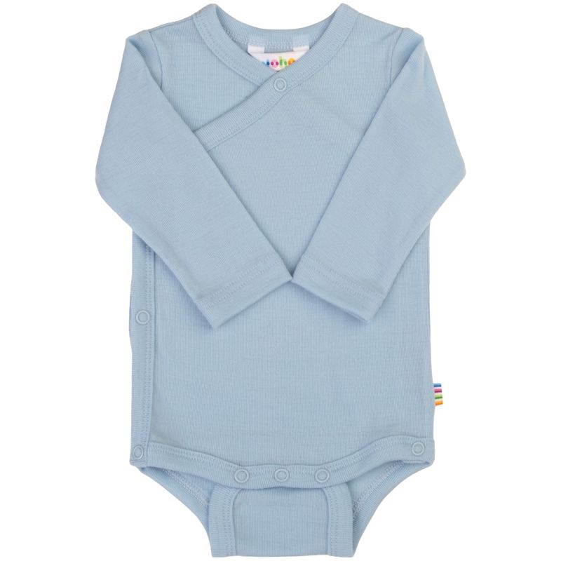 Joha Camping omslagsbody i merinoull, Blue