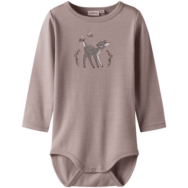 Hovedbilde Name It Nmfwillitus body i ull til småbarn, ...