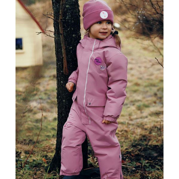 Hovedbilde Gullkorn Bukkene vinterdress til barn, Tåkerosa