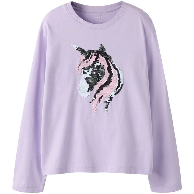 Hovedbilde Name It Nkfdassa genser til barn, Pastel Lilac