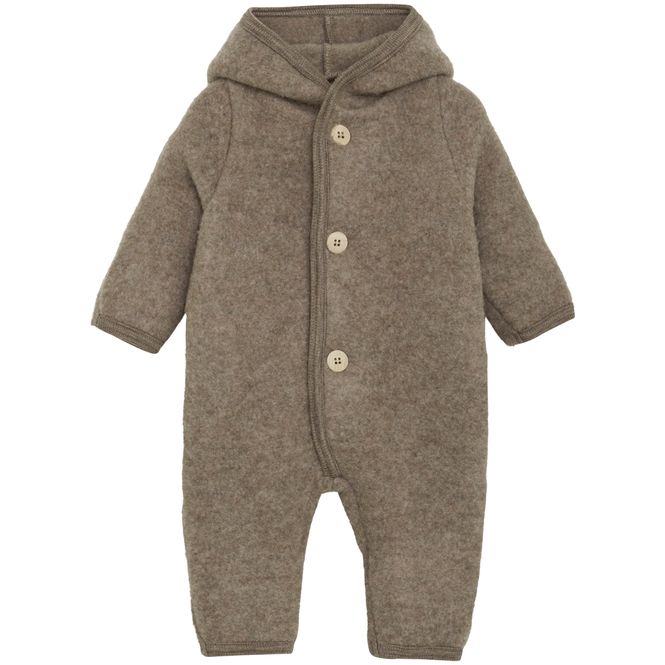 Hovedbilde HUTTEliHUT Pixie Ullfleecedress, Savannah Melange