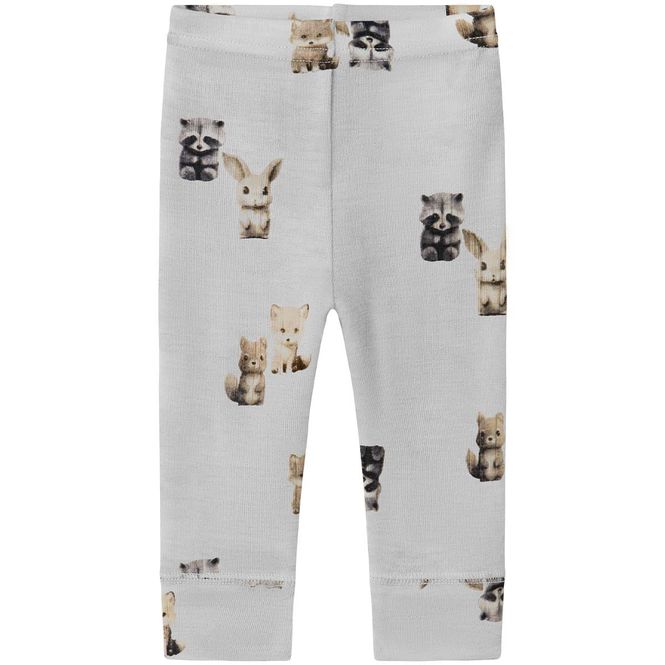 Hovedbilde Name It Nbmwang Wool Rib leggings til baby, Micro ...