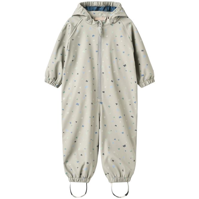 Hovedbilde Wheat Mika regndress til baby, Light Flint ...