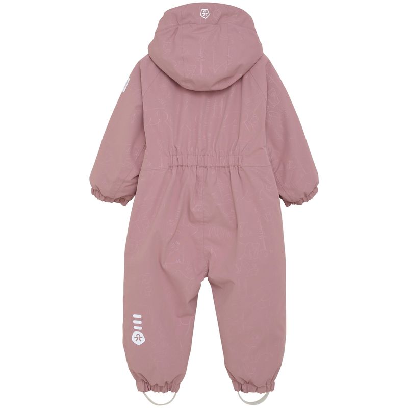 Colorkids vinterdress til baby, Woodrose