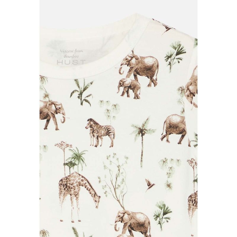 Hust & Claire Mungo romper i bambus, ivory
