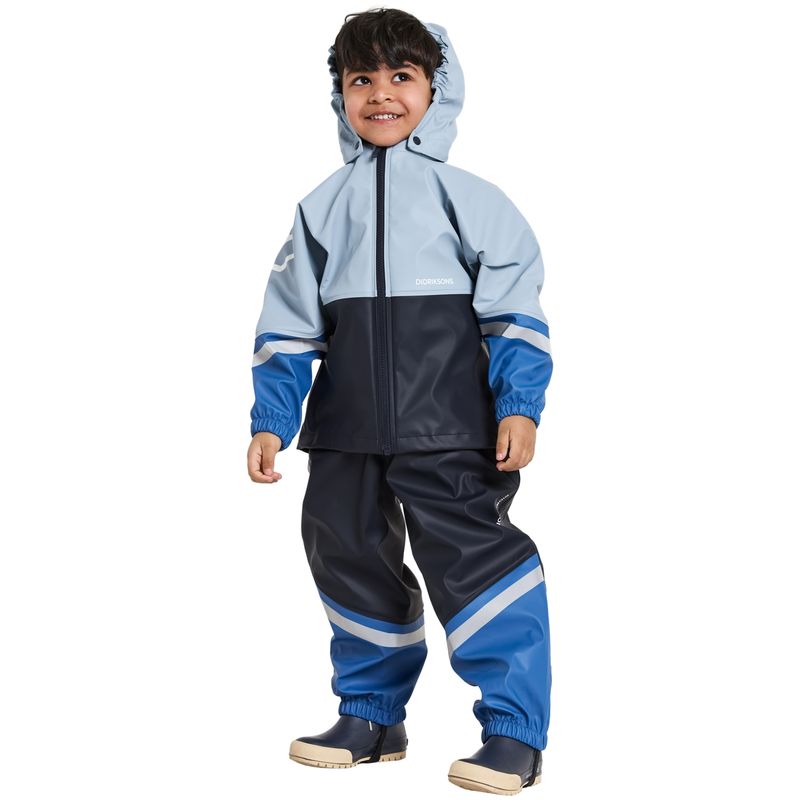 Didriksons Waterman 12 regnsett til barn, Navy
