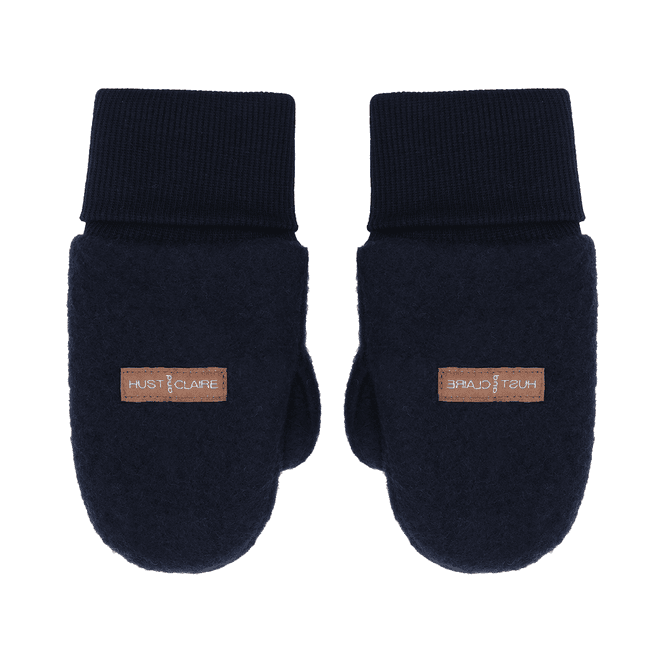 Hovedbilde Hust & Claire Felix ullfleece votter, More Navy