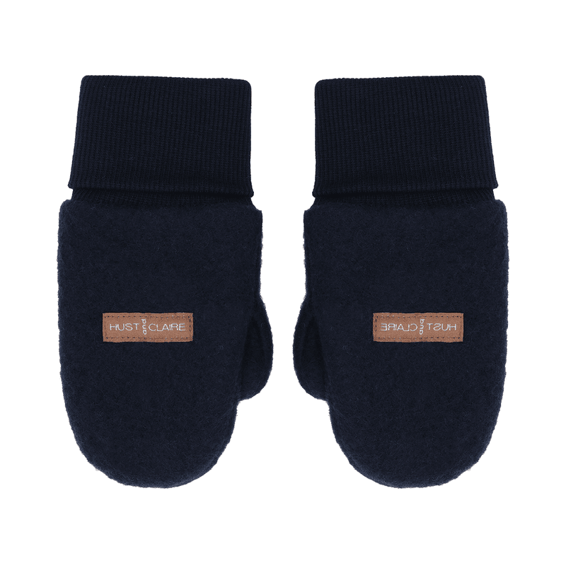 Hust & Claire Felix ullfleece votter, More Navy