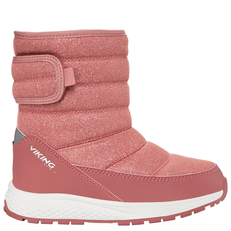 Viking Equip Glitter WP Warm Pull-On vintersko, Pink