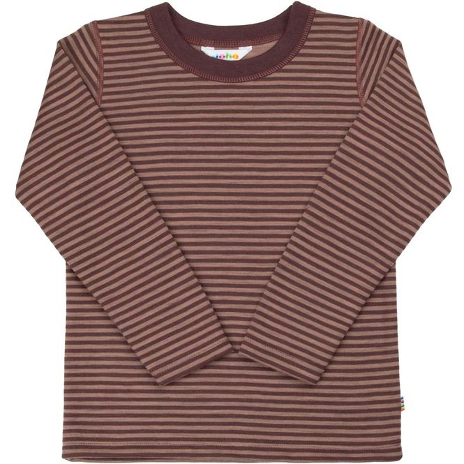 Hovedbilde Joha Mini Stripe genser i ull til barn, Rose