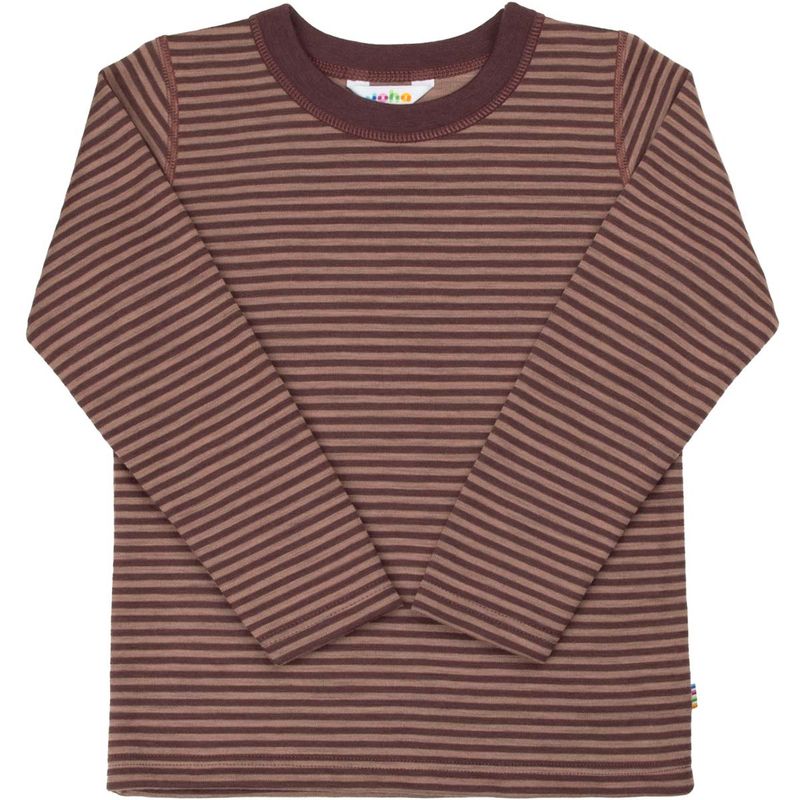 Joha Mini Stripe genser i ull til barn, Rose