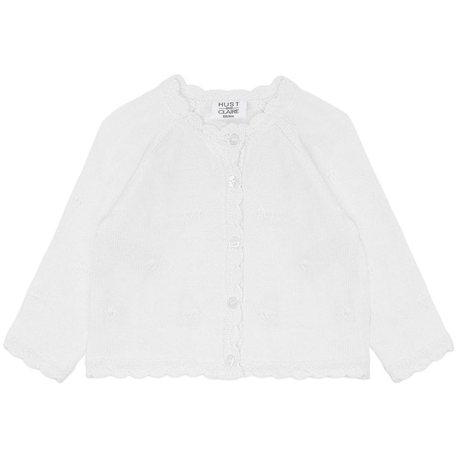 Hovedbilde Hust and Claire Hccilja cardigan til barn, White