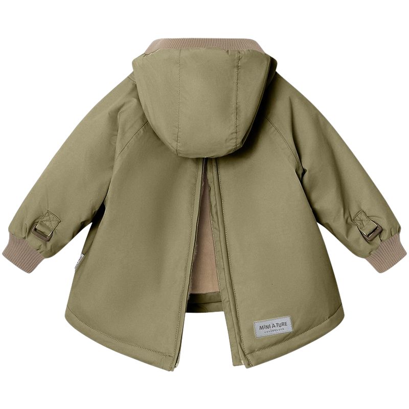 Mini A Ture Wen vinterjakke til baby, Aloe Green