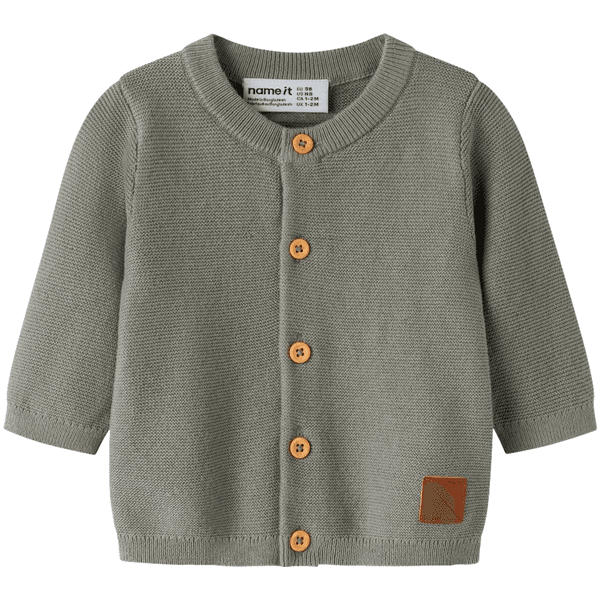 Hovedbilde Name It Nbmjeffrey cardigan til baby, Shadow