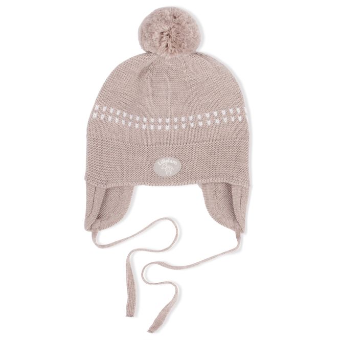 Hovedbilde Lillelam Classic Lue i merinoull, Beige