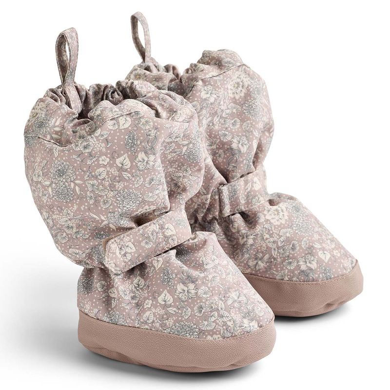 Wheat vinterbooties/overtrekkssko til baby, Dry Wood Snow F.