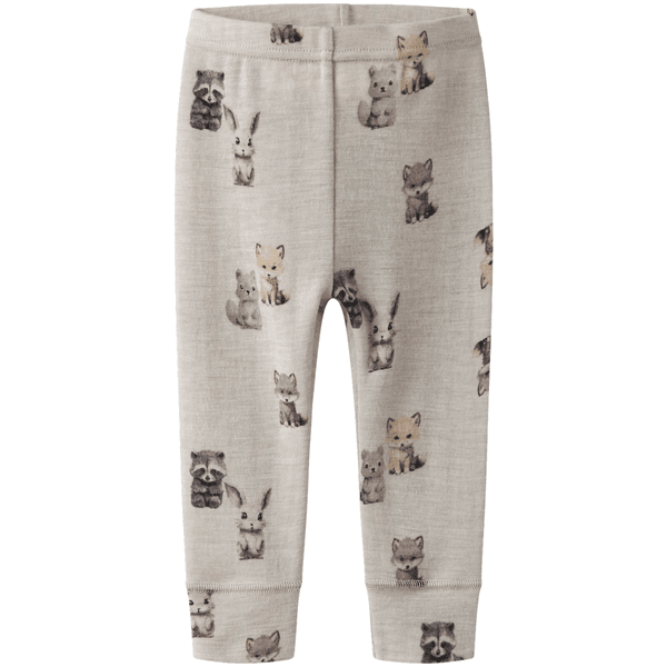Hovedbilde Name It Nbmwang Wool Rib leggings til baby, ...