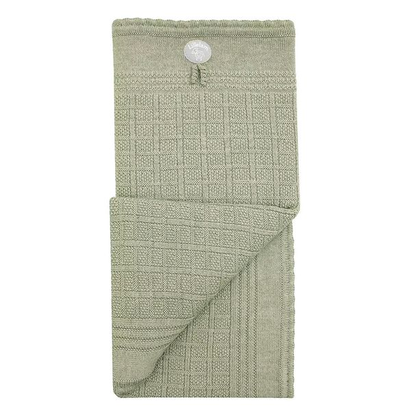 Hovedbilde Lillelam Classic pledd i merinoull, Lys mose