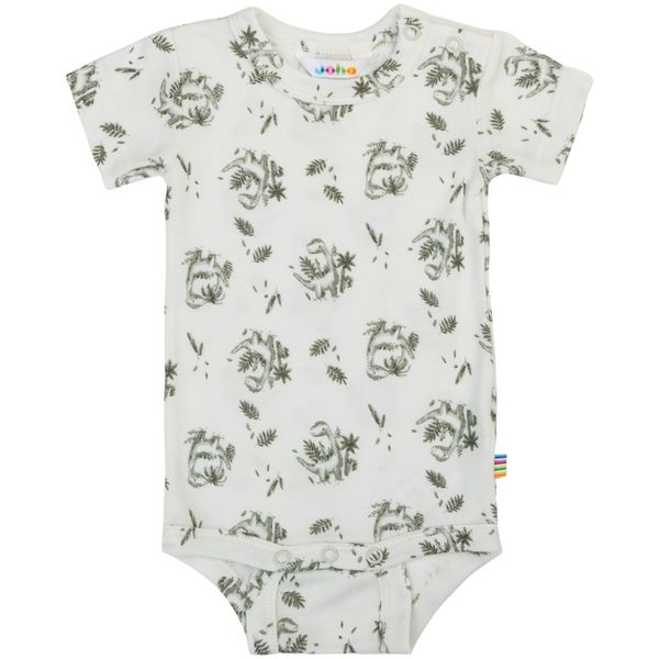 Hovedbilde Joha Unicorn & Dino kortermet body i bambus, Mint