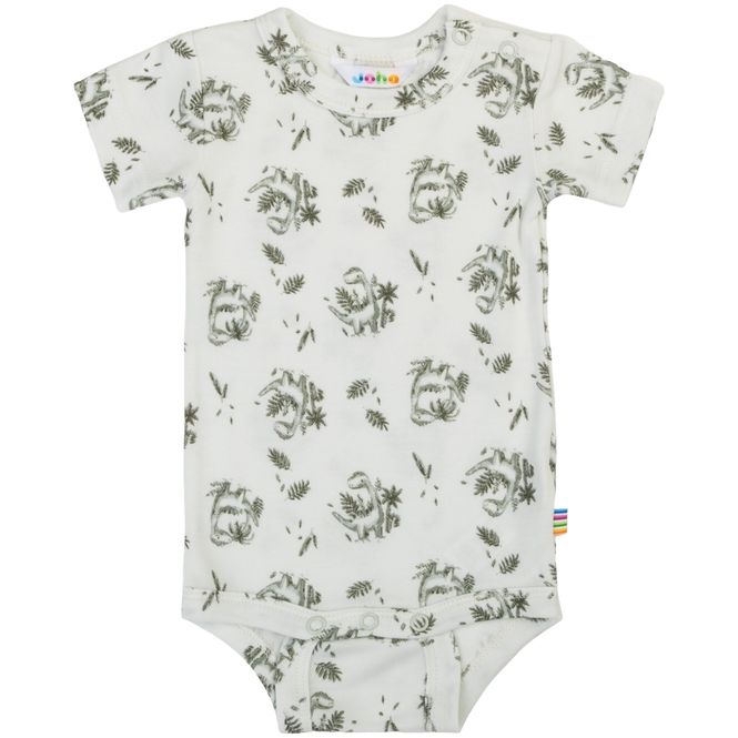 Hovedbilde Joha Unicorn & Dino kortermet body i bambus, Mint