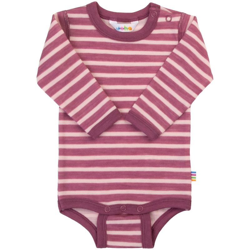Joha body i ull, Bordeaux/Stripe